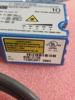 NEW Accu-Sort 1000005848