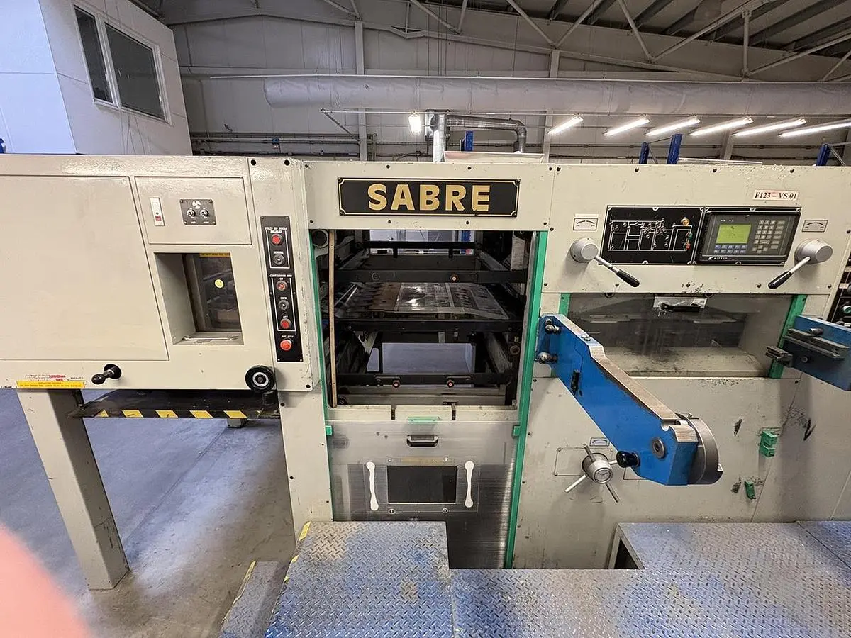 Used 1994 SABRE SBL-1050SE Die Cutters CZ | Amaron s.r.o. #1067476