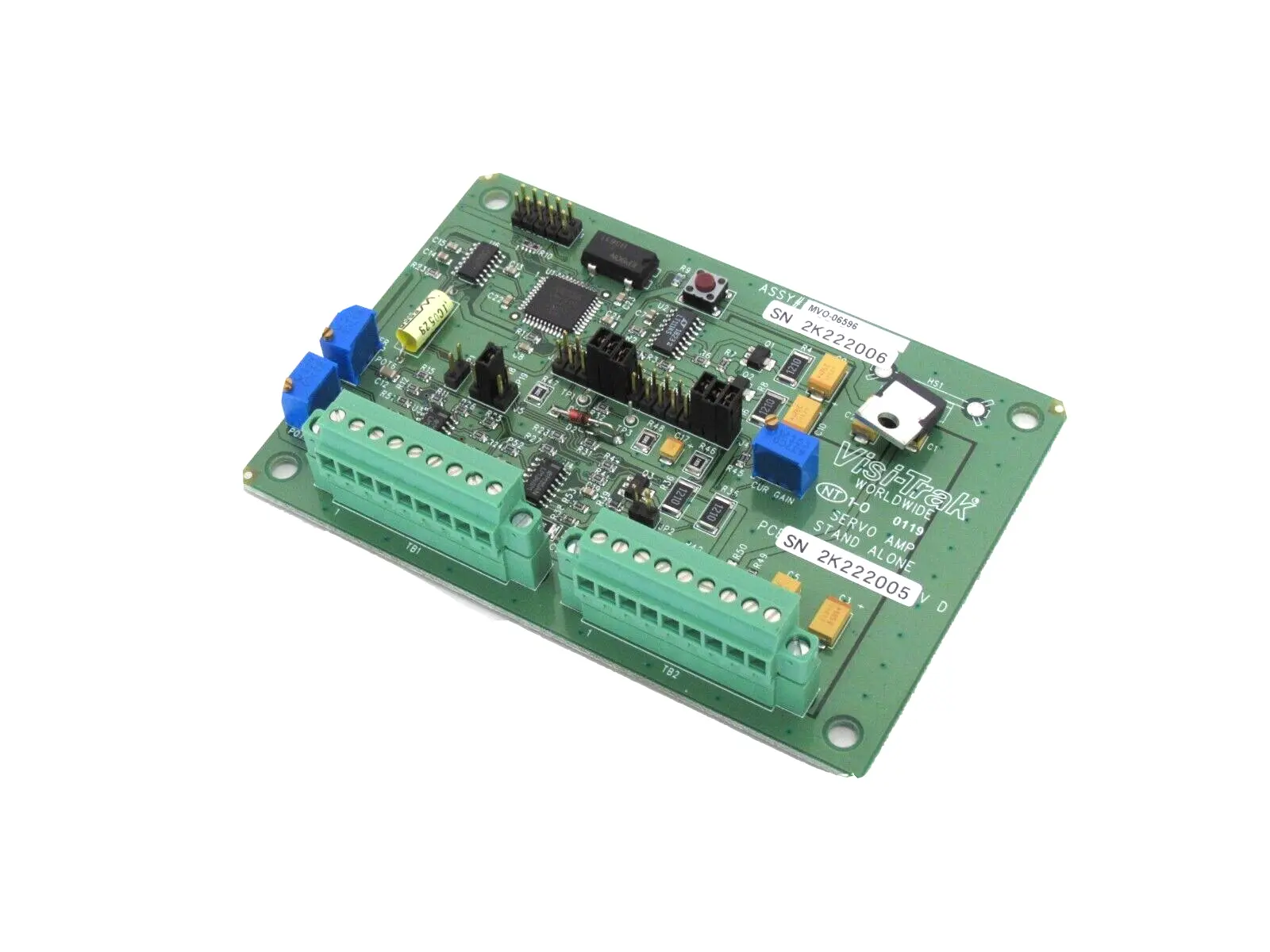 NEW VISI TRAK MVO-06596 CIRCUIT BOARD MVO06596