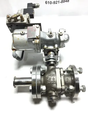 Kitamura Valve AG09/W0601-313S Pneumatic Actuator Valve Assembly