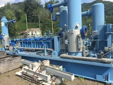 Ariel JGC-6 - 3000 HP Electric Drive Four Stage Compressor Skid