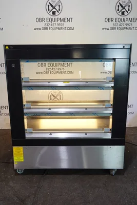 FRI-JADO 48” ELECTRIC HEATED SELF-SERVE MERCHANDISER MULTI-DECK DISPLAY MODEL MD-48-3