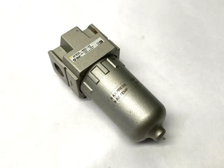 Used SMC PNEUMATIC MIST SEPARATOR 1/4" PORTS Filters | Maverick Industrial Sales #1101665