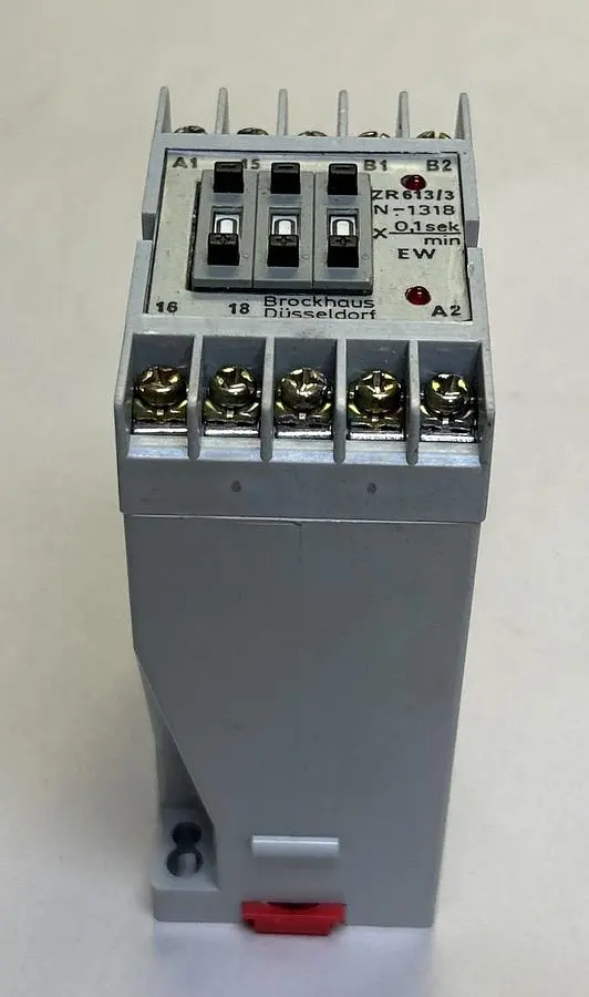 Used BROCKHAUS DUSSELDORF ZR613/3N-1318 Counters/Timers Ohio US | Surplus Asset Holdings #1246513