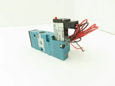 MAC 52A-11-B0A-GM-GDCD-1KT Pneumatic Solenoid Valve 20-120 PSI 24 VDC Coil