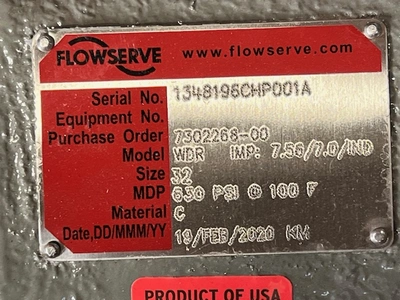 USED Flowserve WDR