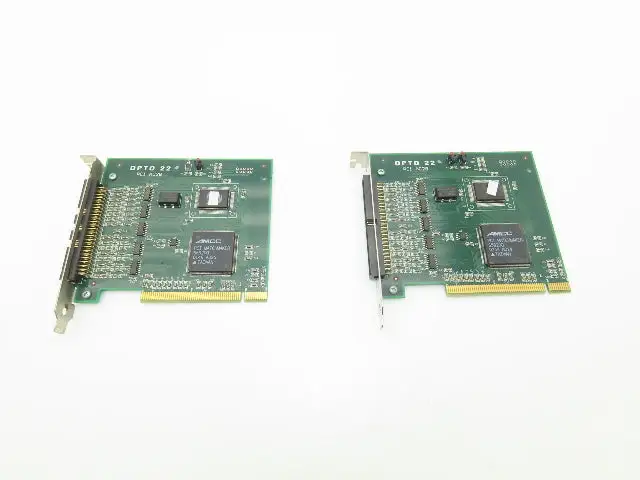 OPTO 22 OPTO 22 AC28 PCI Matchmaker Pamux Bus Adapter Interface Card Lot of 2