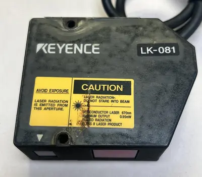 Used KEYENCE LK-081 Sensors | Surplus Asset Holdings #1206566