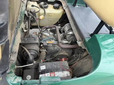 (1) 2017 E-Z-Go golf cart with a Kawasaki gas engine, model 625111G01, does not include Club canopy,...