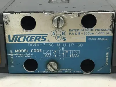 USED VICKERS DG4V-3-6C-M-U-H7-60