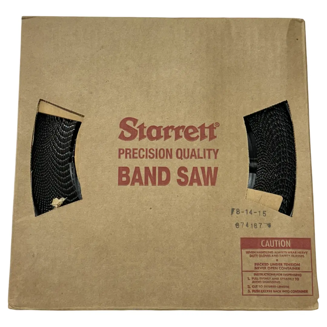 Starrett 100ft Duratec SFB Band Saw Blade Coil Stock 0.035" Thickness 4TPI