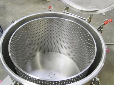Heinkel V630TX cannabis ethanol extraction centrifuge, 316SS.