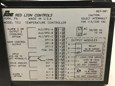 USED RED LION CONTROLS TCU10001