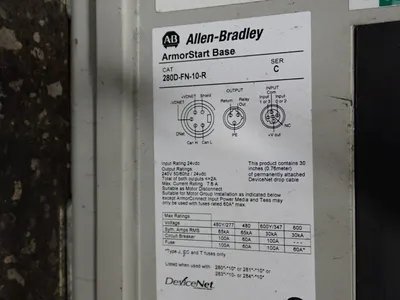 Used ALLENBRADLEY 280DF12710CGRW3P1 Starters Ohio US | HGR 24 #883903