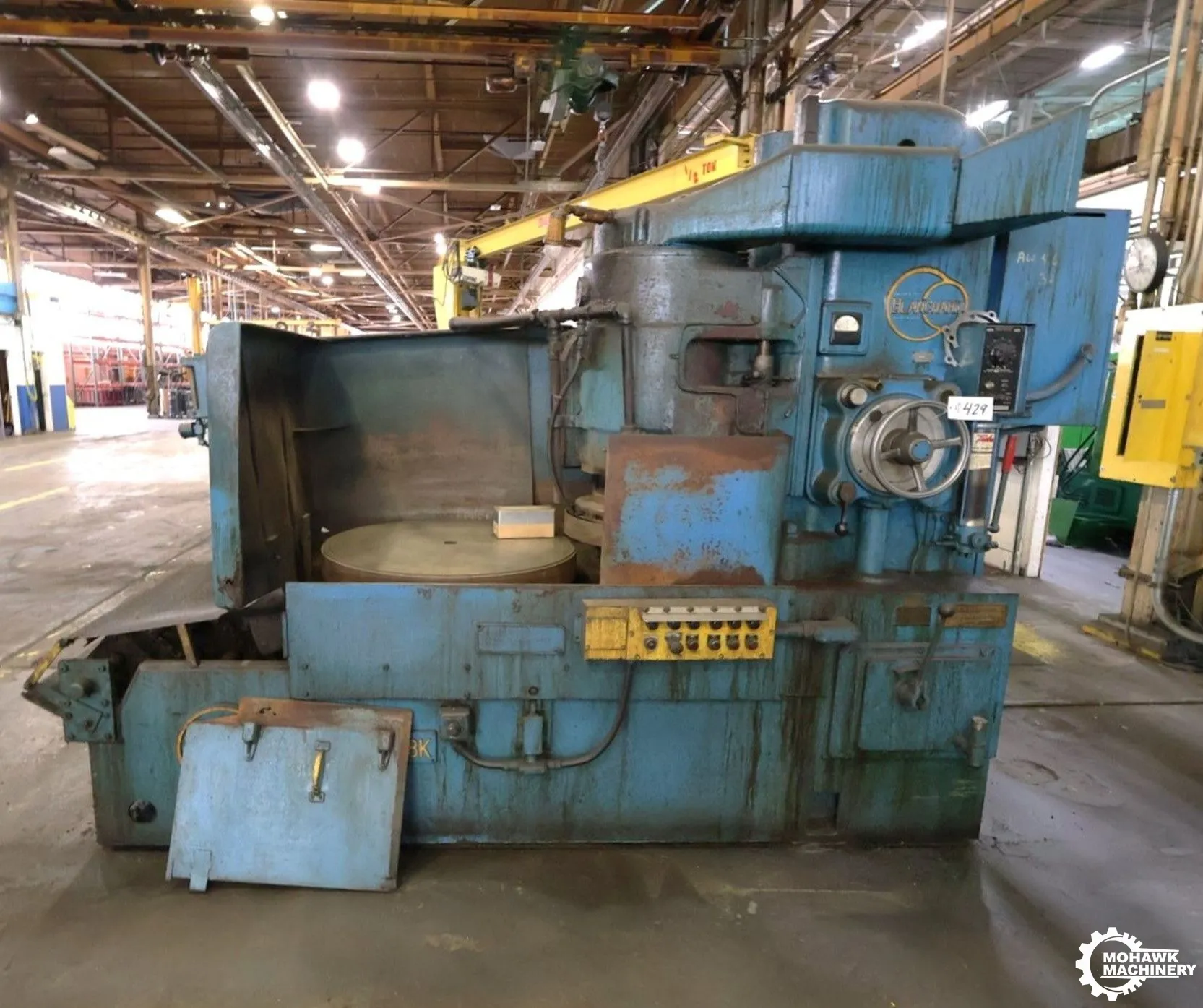 36" BLANCHARD "18K-36" EXTRA-HIGH VERTICAL-SPINDLE ROTARY SURFACE GRINDER