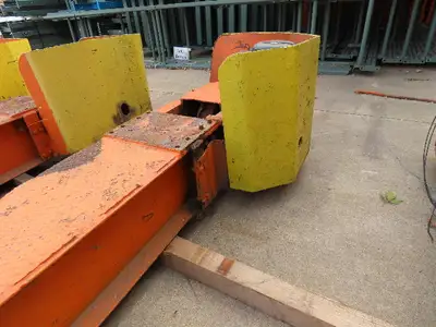 Cleveland Tramrail Motorized Gantry Crane End Truck Drive Floor Track 2Hp 480V