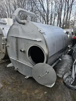 Used ADI Laval 2100 Gallon Tank, 304 Stainless Steel