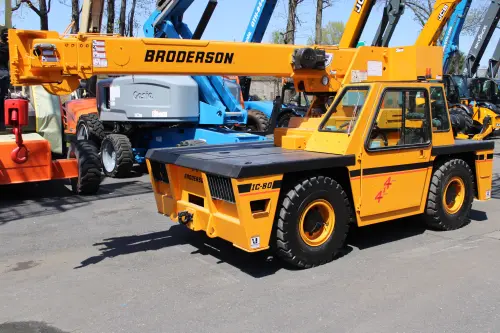 Used 2016 BRODERSON IC80-3J Rough Terrain Cranes Pennsylvania US | National Lift Equipment #1382064