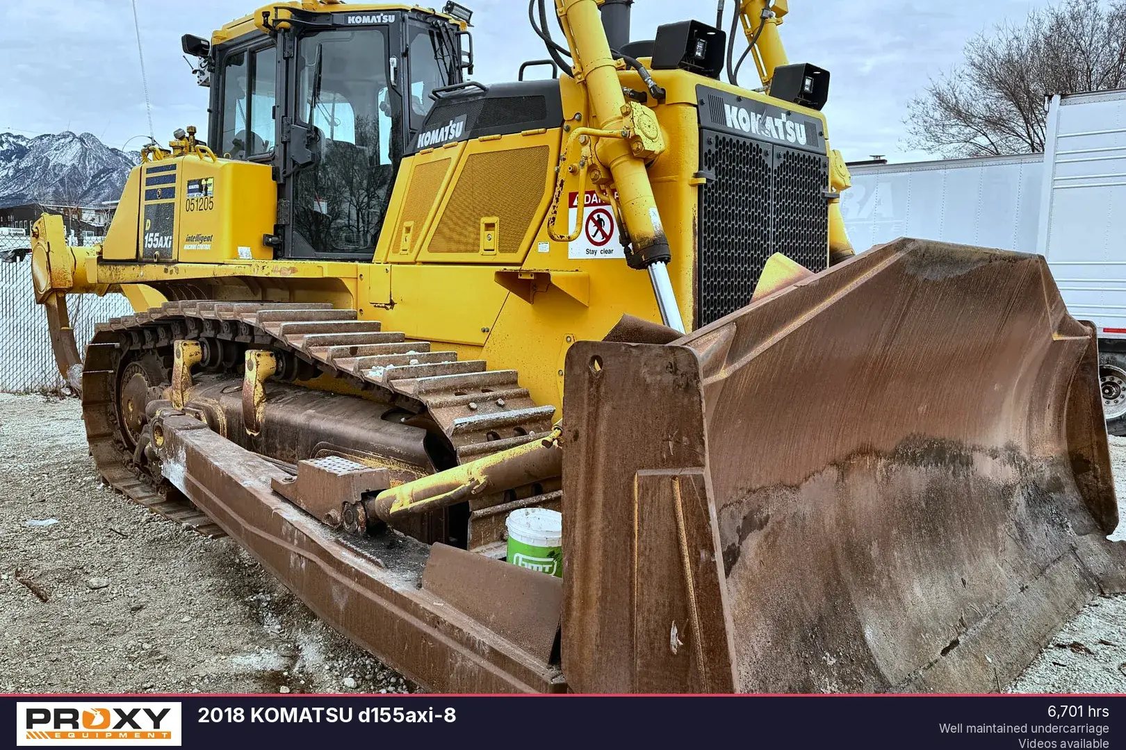 Used 2018 KOMATSU D155AXI-8 Bulldozers Utah US | Proxy Equipment #1383006