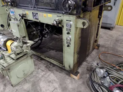 18” X .175”  X 8,000 LBS CWP MODEL #SFAC4-20 SPACE-SAVER AUTOMATIC DOUBLE END SERVO COIL FEED LINE: STOCK #22215