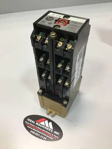 Used ALLEN BRADLEY 700-P1000A1 SER B Relays & Switches Michigan US | Ideal Machinery #581576
