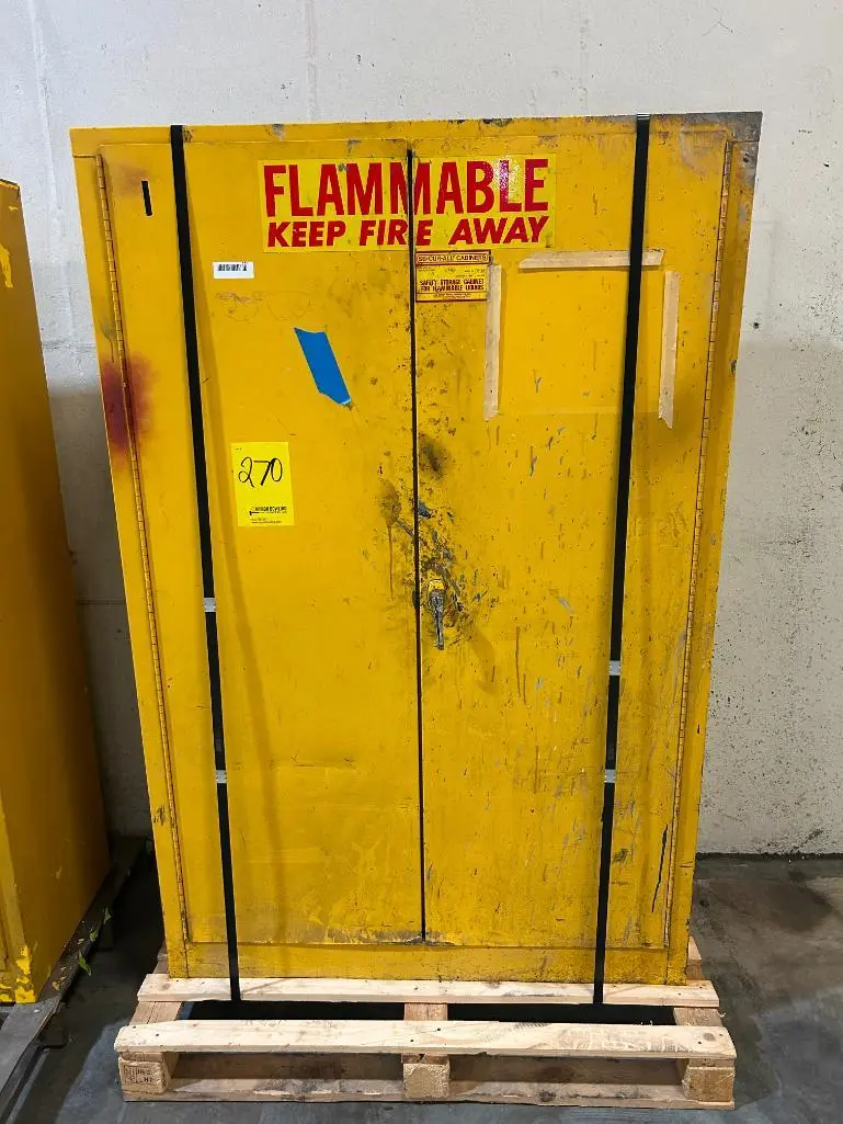 Used _UNKNOWN_ _UNKNOWN_ Hazardous Storage Units Virginia US | Myron Bowling Auctioneers Inc #1561991