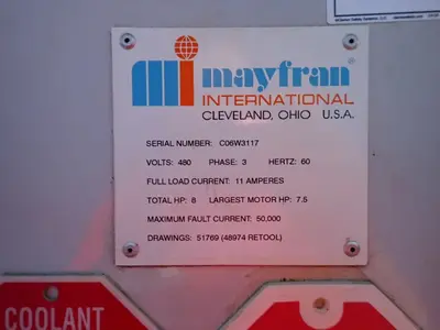 USED MAYFRAN Chip Conveyors