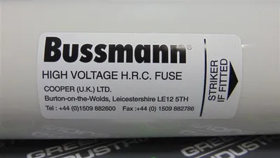 Bussmann WKNHO250A High Voltage HRC Fuse 250 Amps 7.2 kV Used