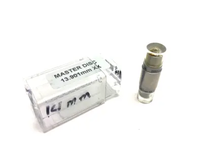 USED MAHR STEEL XX MASTER DISC 13.901MM