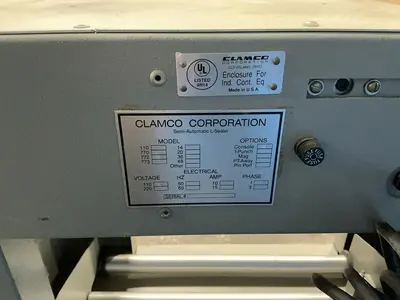 Used CLAMCO CORPORATION 77220 Miscellaneous Packaging Equipment Ohio US | HGR 24 #1250388