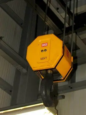 Konecranes XL400 12.5 Ton Electric Cable Hoist 66 ft height XL404N41ELA415AA00