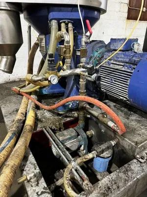 Alfa-Laval VNPX 510 SGD-34GS clarifier centrifuge skid, 316SS.
