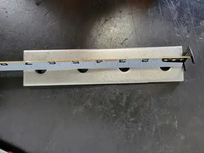 4 Hole Flat Splice Plate Stainless Bracket