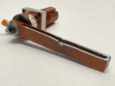 8015 | Destaco  Pneumatic Swing Cylinder With Arm - Used