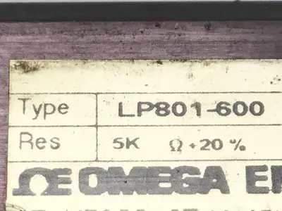 USED OMEGA ENGINEERING LP801-600