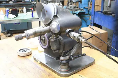 OPTIMA (MADE IN SWITZERLAND) "HIGH-PRECISION" UNIVERSAL DRILL GRINDER