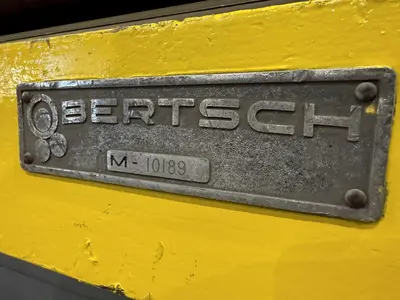 10' X 1/4" BERTSCH PLATE BENDING ROLL: YOBRO #23745
