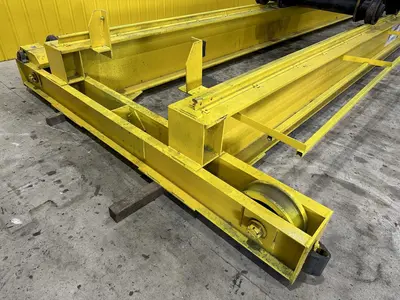 20 TON X 38' KRANCO OVERHEAD DOUBLE GIRDER BRIDGE CRANE: STOCK #21900