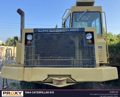 Used 1984 CATERPILLAR 615 Scrapers New Jersey US | Proxy Equipment #1377865