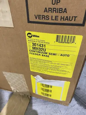 New | in-Stock Miller Continuum™ Semi-Auto Wire Feeder Base BOX OF 2 Welding Feeders Michigan US | Maverick Industrial Sales #1392258