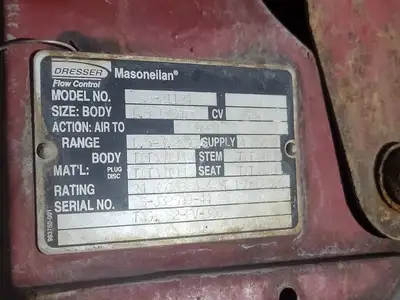 USED MASONEILAN 88-21124