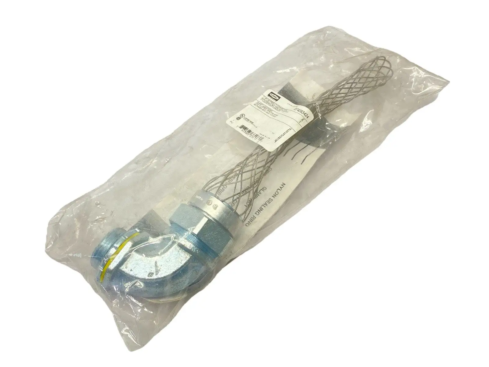 NEW HUBBELL KELLEMS LIQUIDTIGHT CONDUIT WIRE GRIP 90 DEGREE 1"