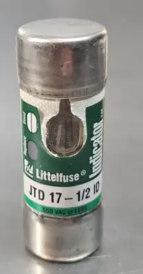 Littelfuse JTD 17-1/2 ID Time Delay Indicator Fuse (Box w/ 6) Loc4E44
