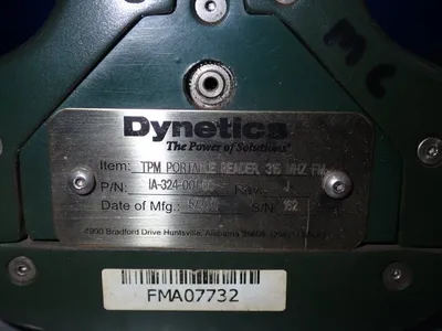 Used 2011 DYNETICS IA32400150 Barcode Scanners Ohio US | HGR 24 #1132264
