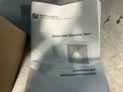 Used FEDERAL SIGNAL CORPORATION 450E024 Miscellaneous Equipment (Electrical & Power) Ohio US | HGR 24 #1478046