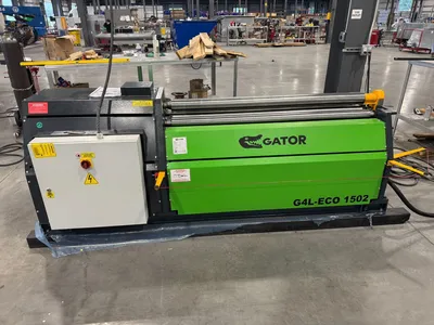 2026 GATOR FAB G4L-ECO 1502 Plate Bending Rolls including Pinch | THREE RIVERS MACHINERY (1)