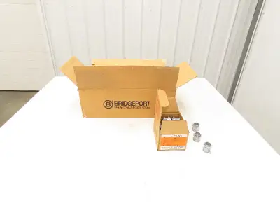 Bridgeport 231-DC2 EMT Conduit Connectors 3/4" Box Adaptor Screw Type Lot of 250