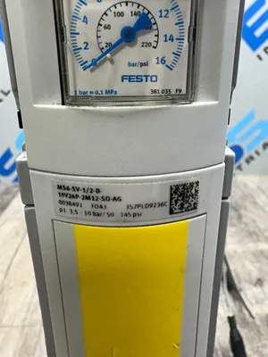 Used Festo MS6-SV-1/2-D-10V24P-2M12-SO-AG Pumps South Carolina US | ESS Industrial Equipment Sales #1326547