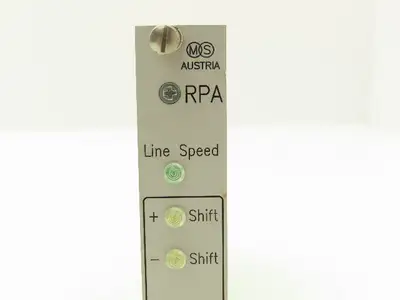 Intermas RPA00012 Slot Rack Card Line Speed PLC HELL Engraving Gravure Printing