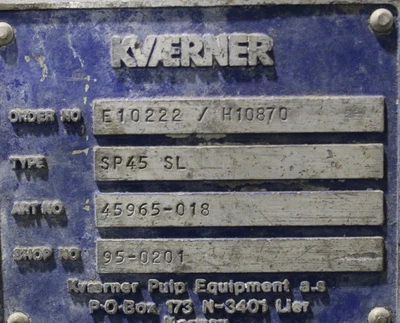 USED Kvaerner SP45SL